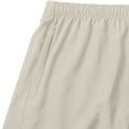 thumbnail image 5 of aohooy Mens Running Shorts Plus Size Quick Dry Workout Shorts Elastic Waist with Pockets for Gym Athletic Basketball Shorts Beige,XXXL, 5 of 9