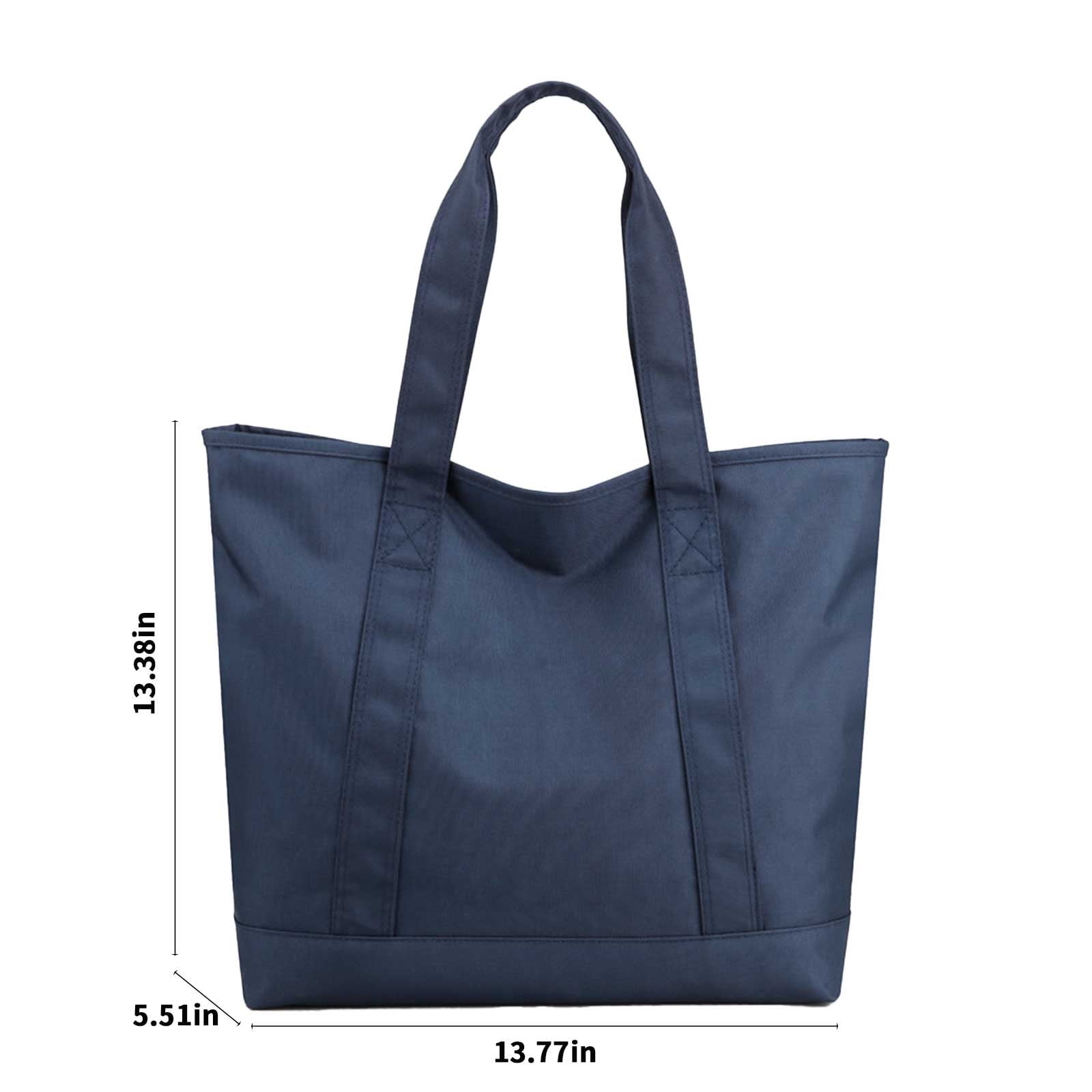 Jovati Large Tote Bag With Pockets And Compartments Women Tote Bag Large Shoulder Bag Top Handle Handbag With Yoga Mat Buckle For Gym Work School Wo