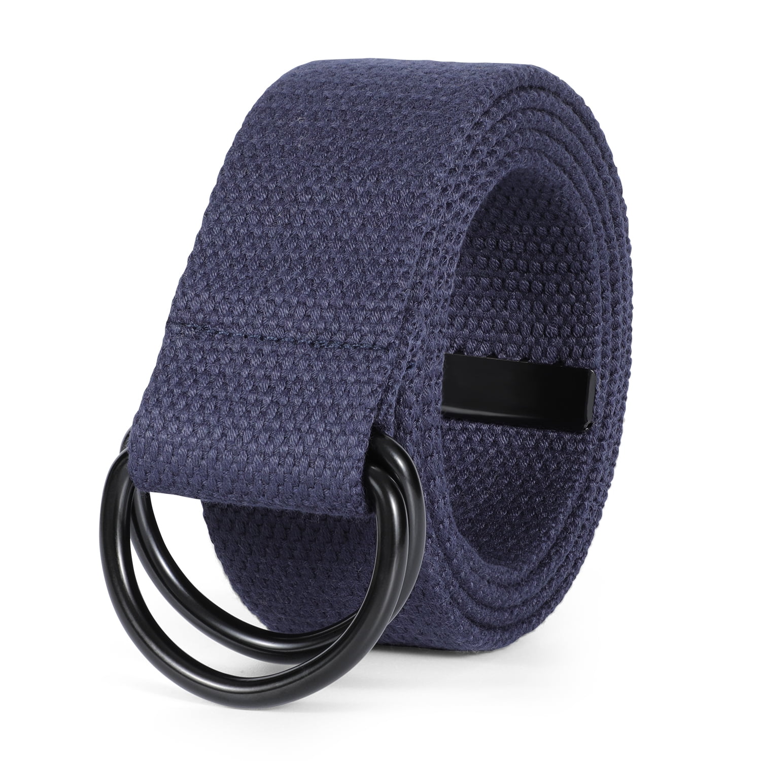 WHIPPY Nylon Belt for Men Women, Canvas  Belt with Double D Ring