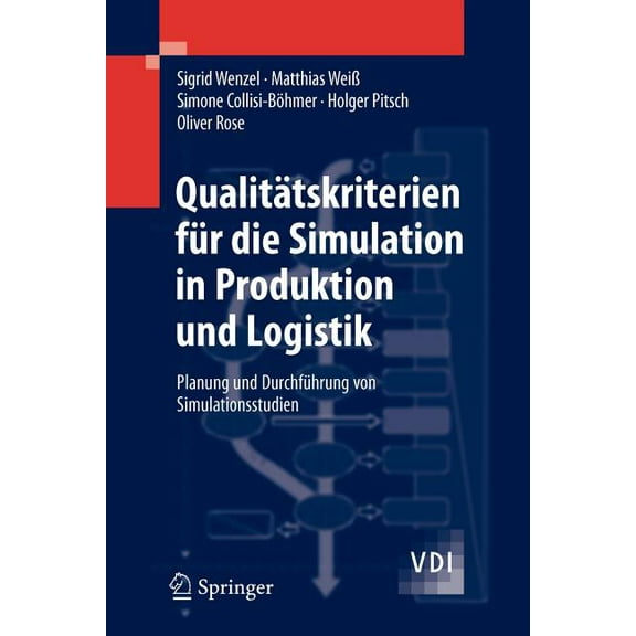 VDI-Buch Qualitätskriterien Für Die Simulation in Produktion Und Logistik: Planung Und Durchführung Von Simulationsstudien, (Paperback)