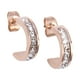 thumbnail image 1 of Aretes Mujer LuckyLy con Zirconia Cúbica Modelo Dara rosa UNITALLA, 1 of 8
