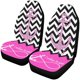 thumbnail image 1 of ABPHQTO Juego de 2 fundas de asiento de coche Chevron con citas de ancla, protector universal para asientos delanteros de coche, apto para coche, SUV, sedán, camión, 1 of 3