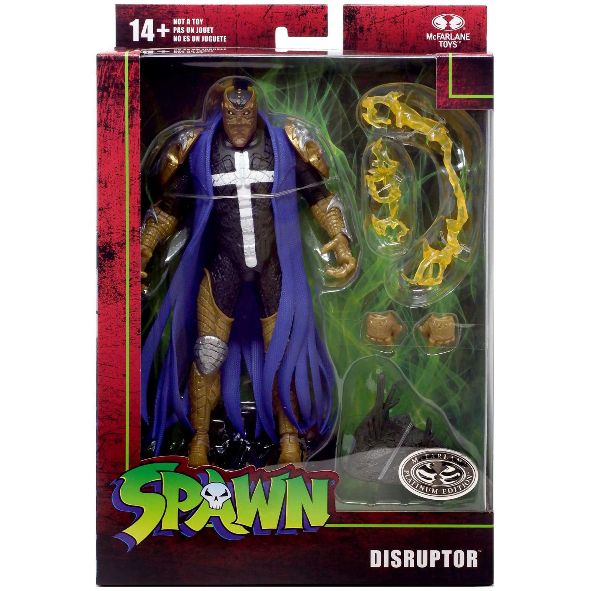 McFarlane Spawn Disruptor Action Figure (Platinum Edition)
