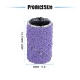 thumbnail image 2 of 100 Pieces 120 Grit Sanding Bands Set with Free Box, Drum Sander Sanding Sleeves for Nail Sanding Tools Purple, 2 of 6