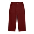 thumbnail image 6 of DxhmoneyHXWomens Pants 3/4 Length Wide Leg Lounge Pants Low Fit Summer High Waist Baggy Pajama Bottoms with Pockets Y2K Pjs Bottoms, 6 of 9