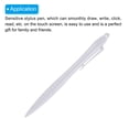 thumbnail image 3 of Unique Bargains 5pcs Résistif Écrans Tactiles Stylos Résistance Stylet Capacitif pour Téléphone Voiture Navigation GPS POS, Blanc, 3 of 6