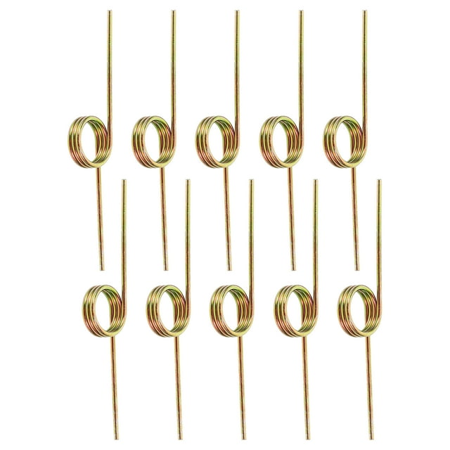 MOVTOTOP 10pcs Replacement Metal Torsional Spring for Repairing Garbage Bucket DIY