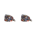 thumbnail image 3 of Minnieouse Gorros de calabaza para enfermera, servicio de larga duración, botón de Color puro, corbata en la espalda, banda para el sudor L14 2Conjunto, 3 of 6
