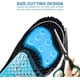 thumbnail image 3 of Plantilla Deportiva Slice Negra con Gel y Amortiguación Mejorada para Hombres y Mujeres, 3 of 9
