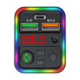 thumbnail image 2 of compatible PDF18 PD 25W+QC3.0 Car Charger Bluetooth MP3 Player Car Charger Adapter Support Hands-Free Calls_Perfect Gift, 2 of 5