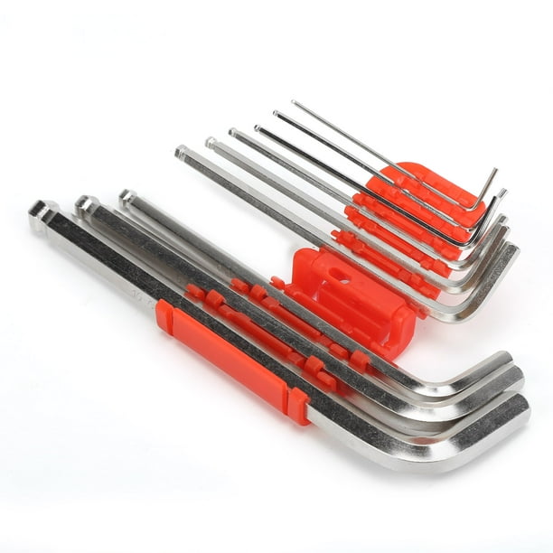 Hex Key Set Vanadium Steel Hex Key Wrench Set Hardware Tool For Auto Repair For Workshop For Home