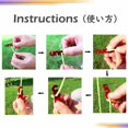 thumbnail image 4 of Ultralight Tent Cord, Reflective Guyline With Guyline Adjuster For Outdoor Camping Canopy Wind Rope And Nylon Paracord (4 M), 4 of 5
