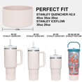 thumbnail image 2 of Funda protectora de silicona para Stanley Quencher H2.0 e IceFlow, 2 of 7