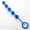 Blue, variant on LeLuv Smooth Silicone Row of 5 Anal Beads Blue