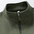 thumbnail image 3 of Mens Bomber Jacket Sevevn Mens Lightweight Jacket Casual Bomber Jacket Color Block Varsity Coat, 3 of 8