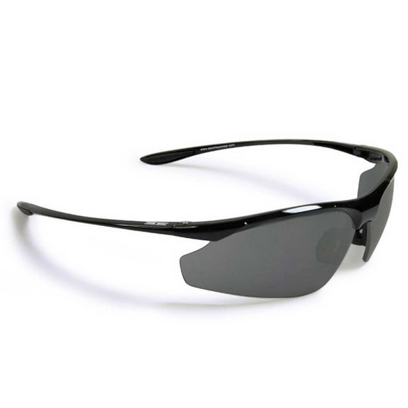 Epoch Eyewear Cadence Golf Sport Sunglasses Black Frame with Smoke Lens