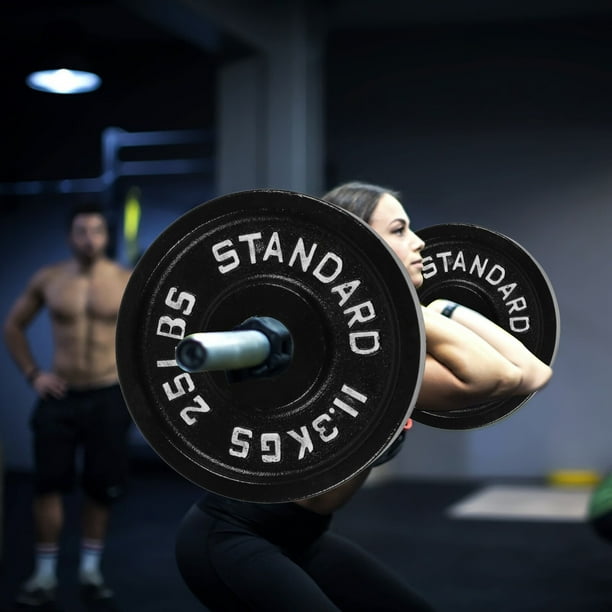 Weight Plates 2Inch 25 LB Single,Olympic Weightlifting Plates,Solid