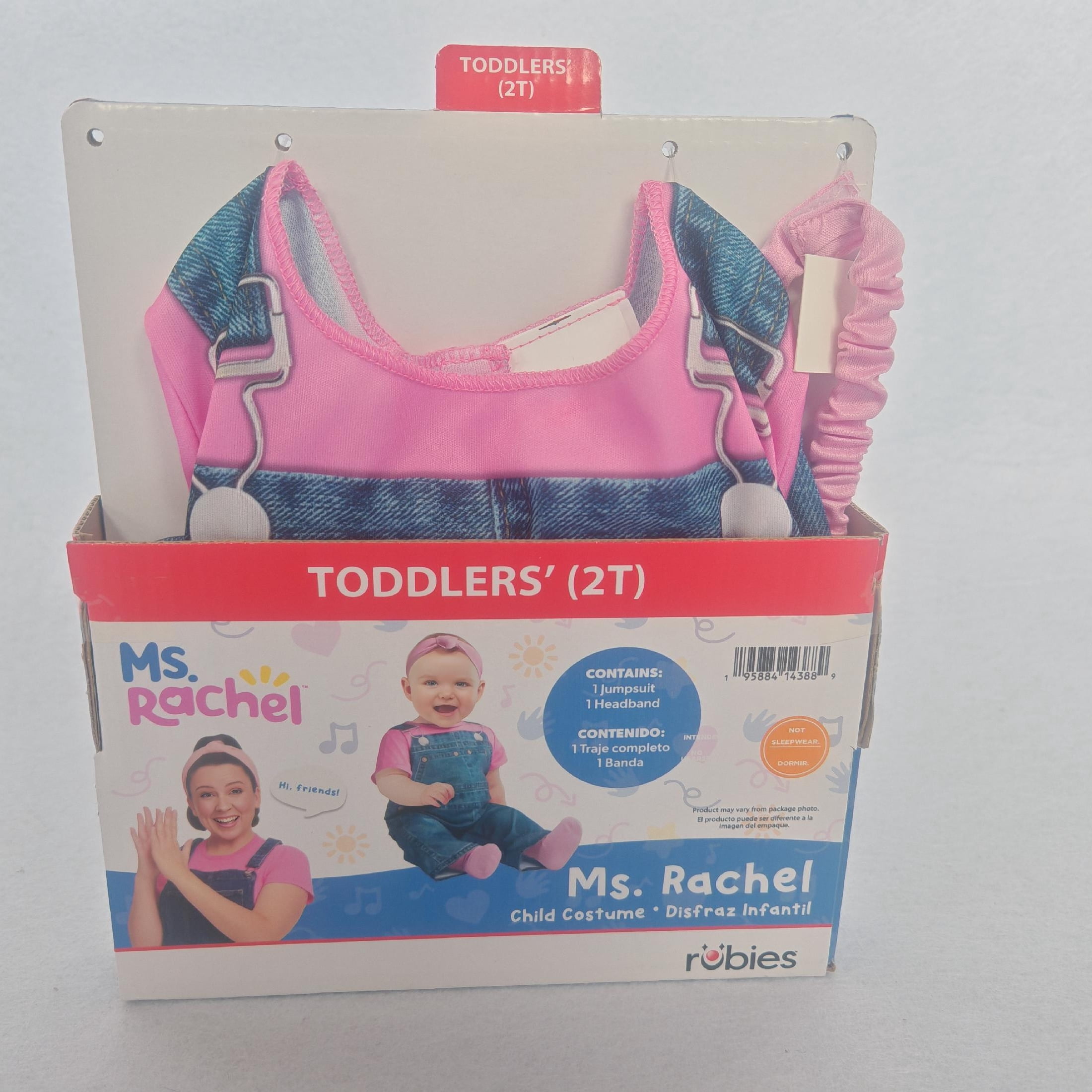 Ms. Rachel Halloween Costume for Infant Girls, Size 6-12M, by Rubies