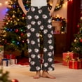 thumbnail image 2 of Lopecy-Sta Women Sleep Pants with Pockets Warm Pajama Sleep Pants for Women Christmas Loungewear Fleece Sleepwear with Pockets, 2 of 6