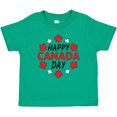 thumbnail image 3 of Inktastic Happy Canada Day- Maple Leaf Circle Boys or Girls Baby T-Shirt, 3 of 5