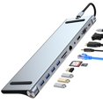 thumbnail image 1 of BELOVING USB Hub Aluminum Shell Easy to Use Portable with 100W PD Port Multiple Ports 11 Port, 1 of 10