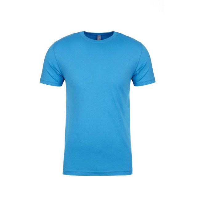 Next Level - Camiseta con cuello redondo para adultos unisex (Turquesa)