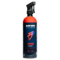 Bling Sauce Platinum Speed Sauce, Anti-Static Quick Detail Spray for Cars, Trucks, SUVs, 24oz.