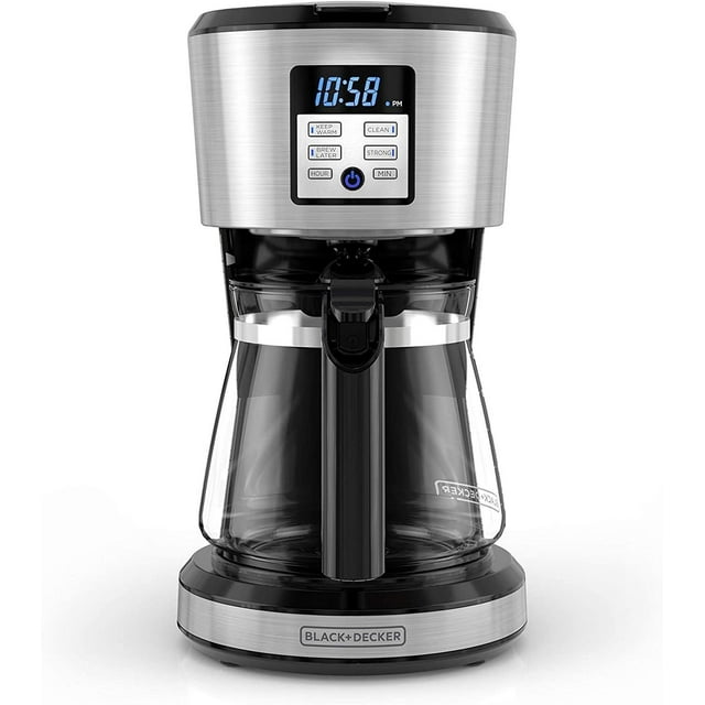 Cafetera Programable Black & Decker CM1331S 12 Tazas