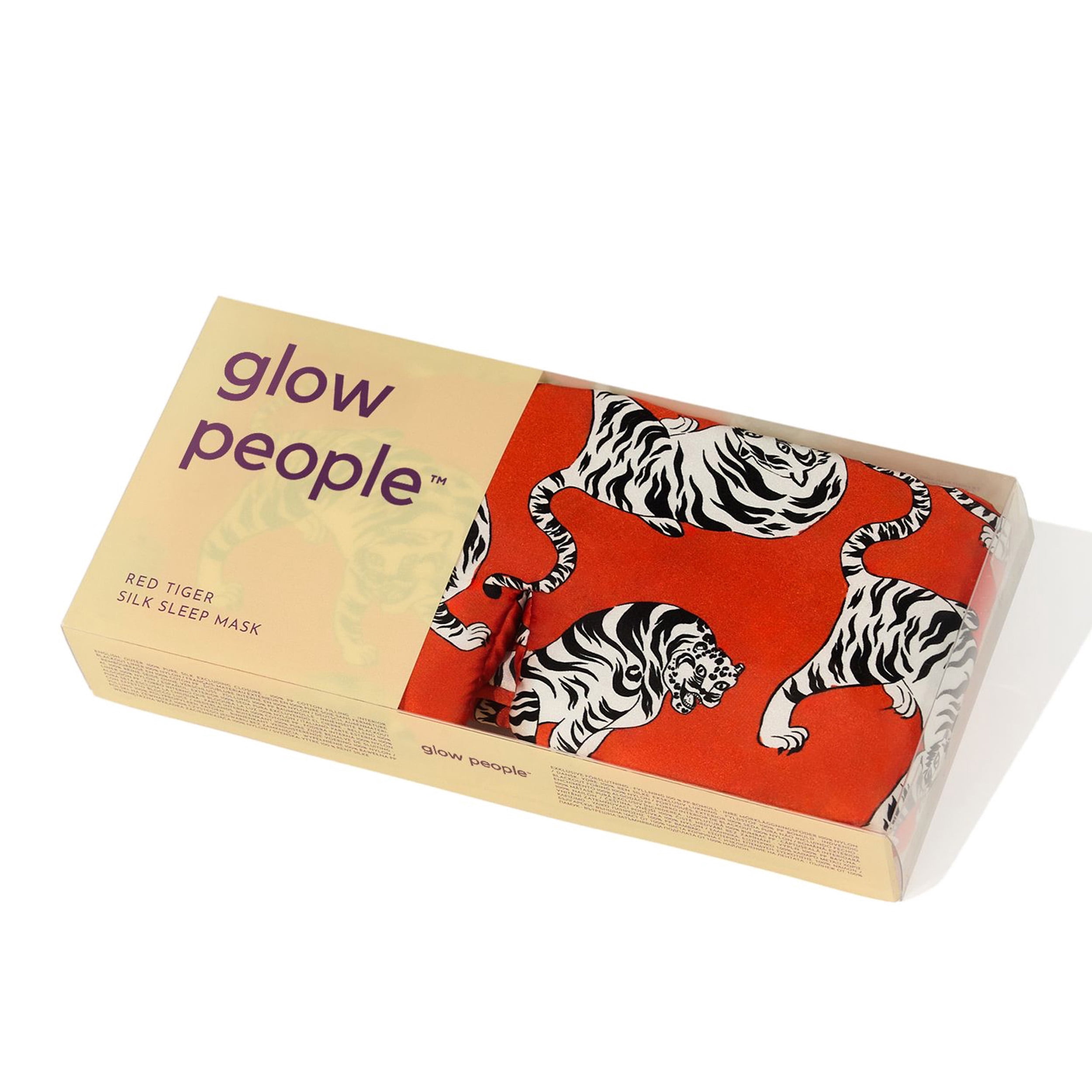 Glow Mask by GLOW PEOPLE - Red Tiger.