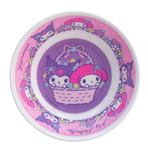 Tazón Mediano Fun Kids de Melamina My Melody y Kuromi