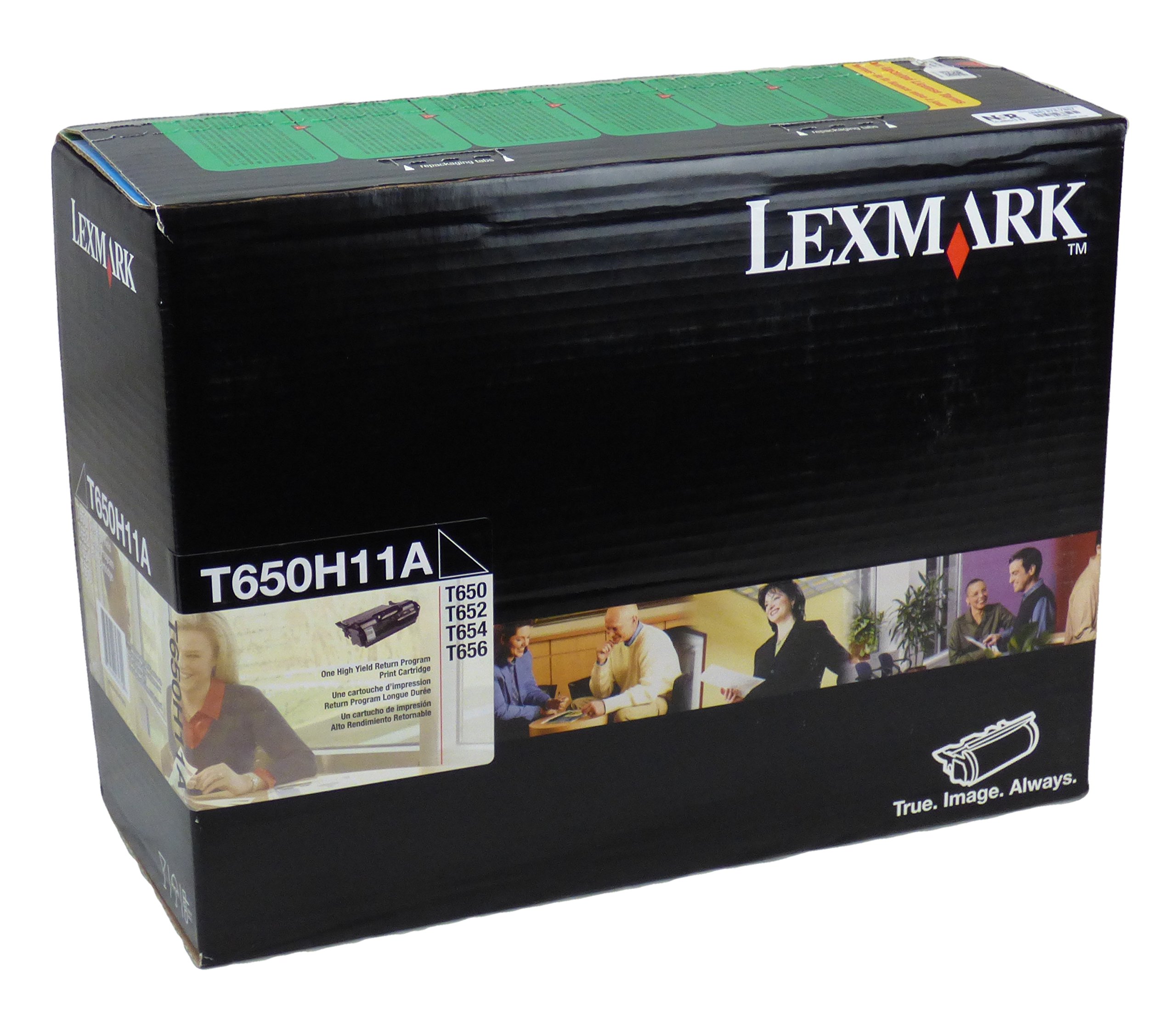 Sensible Toner Cartridge For Lexmark T650/T652/T654 - High Yield 25,000 Pages, Remanufactured, Made In USA