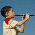 thumbnail image 4 of OULII Alto Recorder Instrument Plastic Black 1Pack for Kids Music Learning, 4 of 8
