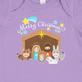 thumbnail image 4 of Inktastic Merry Christmas Cute Nativity Scene Boys or Girls Baby Bodysuit, 4 of 5