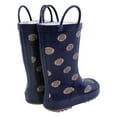 thumbnail image 3 of Hudson Baby Infant Boy Rain Boots, Footballs, 12 Toddler, 3 of 3