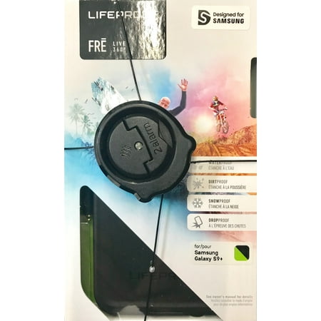 LifeProof Samsung Galaxy S9+ FRE Series Case, Black