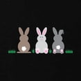 thumbnail image 2 of CafePress - Easter Bunnies Maternity T Shirt - Maternity Dark T-Shirt, 2 of 3