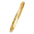 thumbnail image 1 of 14K Solid Bangle - 7.5", 1 of 1