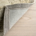 thumbnail image 4 of Rugs USA Castellan Medallion Wool and Cotton Area Rug, 9' 6" x 13' 6", Castellan Beige, 4 of 8