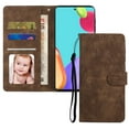 thumbnail image 2 of Compatible For Samsung Galaxy A33 5G Luxury Premium PU Leather Durability and Stylish Classic Business Style Wallet Case Anti-Scratch Magnetic Kickstand Cover.For Samsung Galaxy A33 5G,Brown, 2 of 8