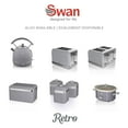 thumbnail image 2 of Swan Retro Set of 3 Cannisters, 2 of 4