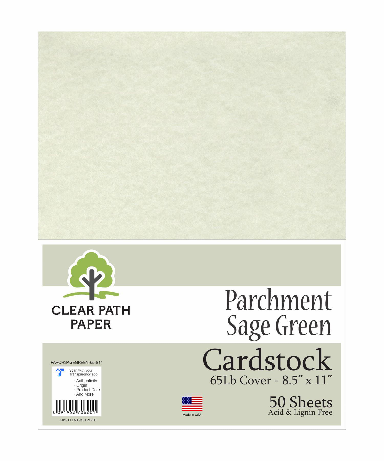 Black Cardstock - 8.5 x 11 inch - 65Lb Cover - 50 Sheets - Clear Path Paper
