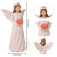 thumbnail image 5 of thovorrnl Nurse Angel Figurine, Thoughtful Tabletop Home Decor, Nurse Appreciation Gift for Women, Female, Healthcare Workers, and Medical Graduates, 5 of 9
