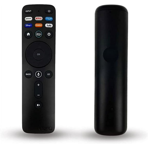 XRT260 OEM Universal Voice Remote Control fit for Vizio OLED-Series V-Series and M-Series 4K HDR Smart TV with Shortcut App Keys Peacock Netflix Prime Video Disney  Crackle TUBI Watchfree