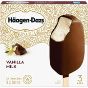 HÄAGEN-DAZS® Vanilla Milk Ice Cream Bars 3 x 88 ml