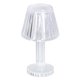 thumbnail image 1 of Crystal Diamond Table Lamp Strong Light Transmission Transparency Mini Crystal Table Lamp Waterproof Bedroom Bedside Lamp Warm White, 1 of 5