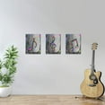 thumbnail image 3 of 3 Pieces Wall Art Music Art Print Canvas Colorful Musical Notes Painting Wall Decor Black and White Music Poster Framed for Classroom Home Living Room Bedroom Decor Ready to Hang, 3 of 6