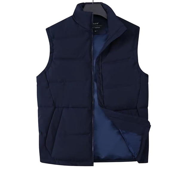 Fewfanhot Women's Full Zip Stand Collar Vest, Lightweight Sleeveless Jacket in Multiple Colors for Hiking Travel and Casual Layering