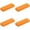 Orange*4, variant on Stainless Steel Scratch Eraser, Stainless Steel Scratch Remover for Kitchen Bathroom Household Removing Water Stains and Rust