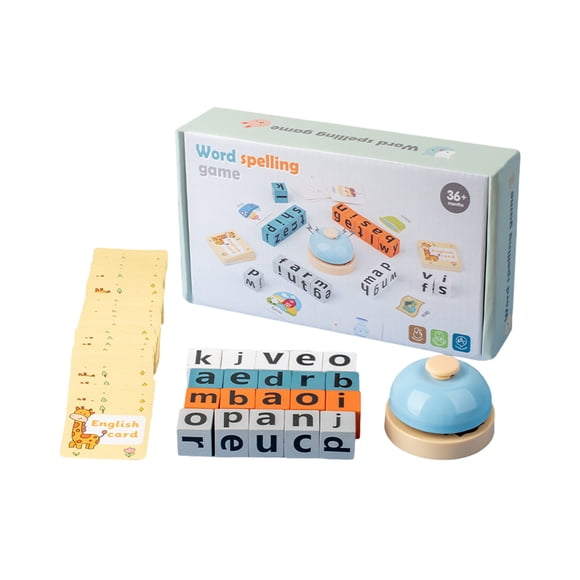 serony Early Learning Educational Wooden Word Toys Fun hand eye coordination, and Spelling Game For Kids Early Childhood Education