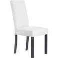 thumbnail image 6 of Finch Hayes Parsons Dining Chairs with Removable Slipcover Set of 2 Ivory White, 6 of 7